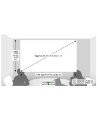 VIVITEK QUMI Q3 bianco videoproiettore tascabile LED DLP WXGA 500 ANSI LUMEN nuovo garanzia ITALIA