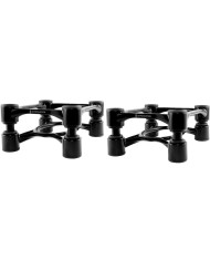 ISOACOUSTICS APERTA black coppia isolatori acustici per diffusori sigillati