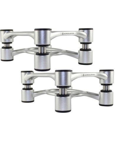 ISOACOUSTICS APERTA black coppia isolatori acustici per diffusori sigillati