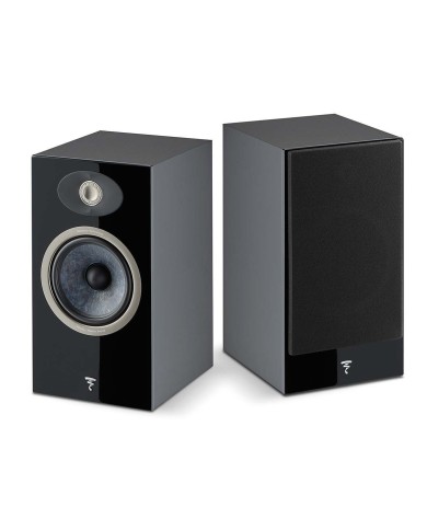 Coppia diffusori da scaffale a 2 vie  Focal Theva N.1  Nero Lucido