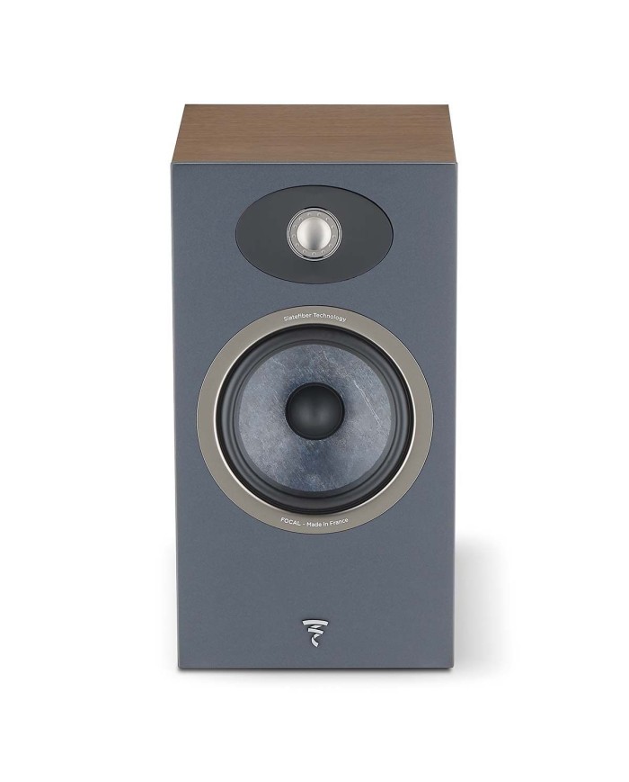 Coppia diffusori da scaffale a 2 vie  Focal Theva N.1  Legno Scuro