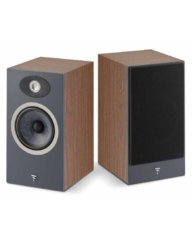 Coppia diffusori da scaffale a 2 vie  Focal Theva N.1  Legno Scuro