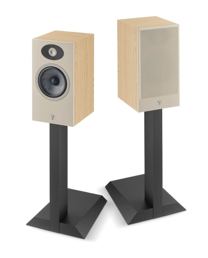 Coppia diffusori da scaffale a 2 vie  Focal Theva N.1  Legno Chiaro