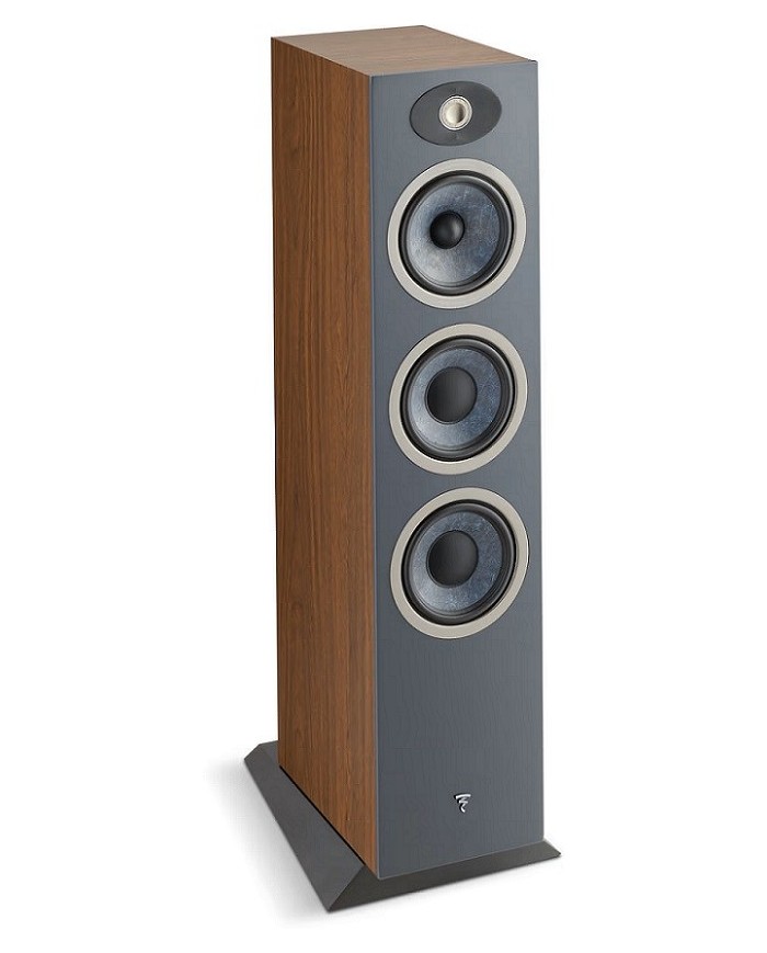 Coppia diffusori da pavimento a 3 vie  Focal Theva N.3  Legno Scuro