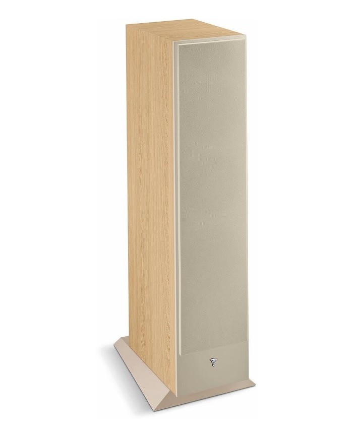 Coppia diffusori da pavimento a 3 vie  Focal Theva N.3  Legno Chiaro