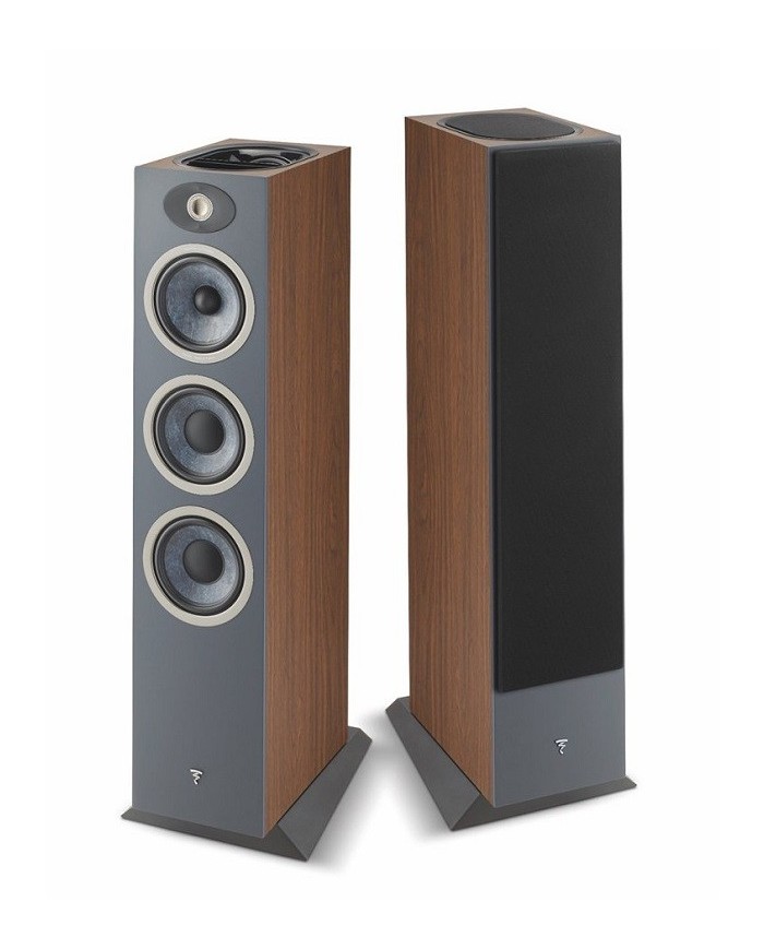 Diffusori da pavimento per Home Cinema  Focal Theva N.3-D  Legno Scuro
