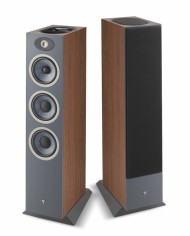 Diffusori da pavimento per Home Cinema  Focal Theva N.3-D  Legno Scuro