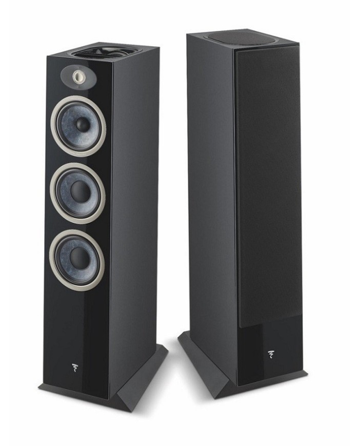 Diffusori da pavimento per Home Cinema  Focal Theva N.3-D  Nero Lucido