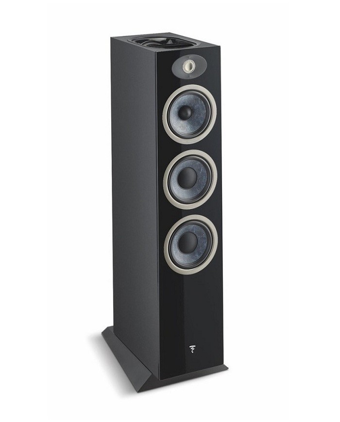 Diffusori da pavimento per Home Cinema  Focal Theva N.3-D  Nero Lucido