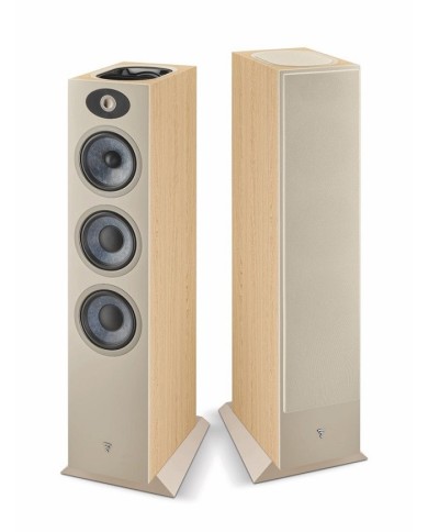 Diffusori da pavimento per Home Cinema  Focal Theva N.3-D  Legno Chiaro