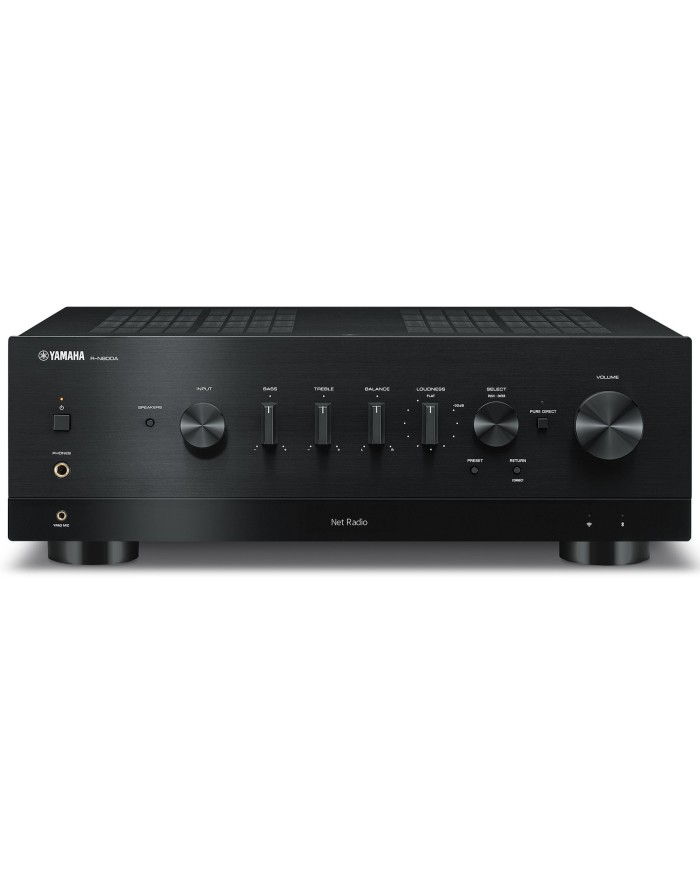 Amplificatore integrato con streaming di rete  Yamaha R-N800A  Nero