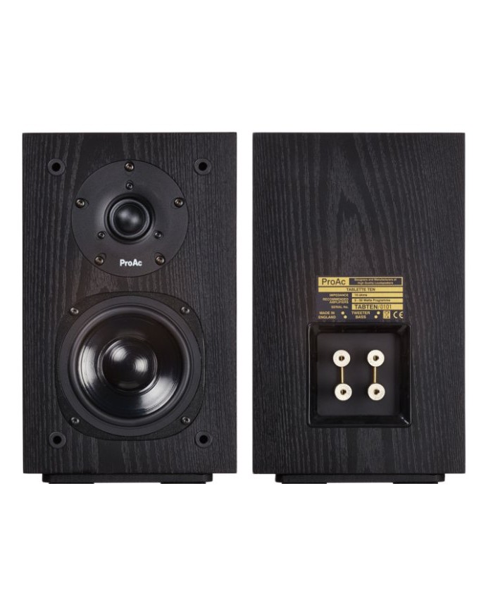 ProAc TABLETTE 10 Coppia Diffusori da Stand 2 vie Cassa Chiusa Nero