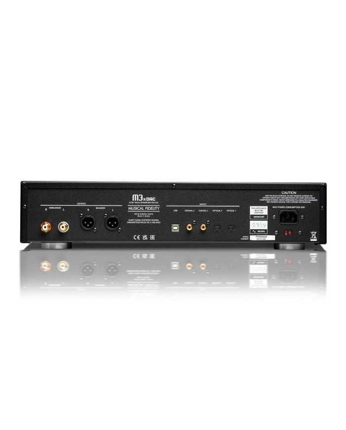 Processore audio digitale DAC Musical Fidelity M3x DAC  DSD  Silver