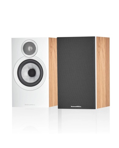 Diffusore da scaffale a 2 vie in bass reflex  B&W 607 S3  Rovere