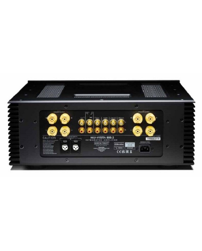 Amplificatore Integrato Stereo Musical Fidelity Nu-Vista 800.2  Nero