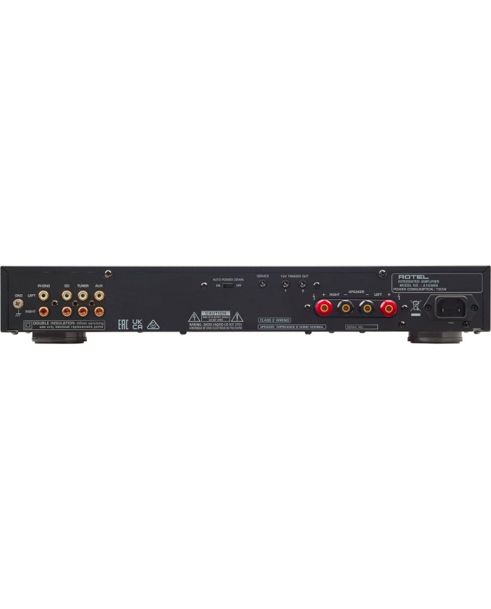Amplificatore stereo integrato in classe AB. Rotel A10 MK II  Nero