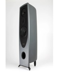 Diffusori da pavimento 2.5 vie cabinet GRC cemento e vetro  Rega AYA