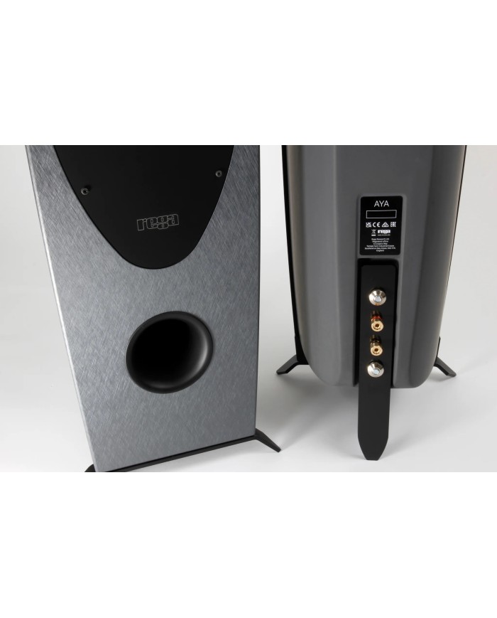 Diffusori da pavimento 2.5 vie cabinet GRC cemento e vetro  Rega AYA