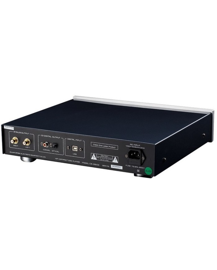 CAYIN CS-55 CD DAC LETTORE CD VALVOLARE E DAC 32bit/384KHz SIGILLATO GARANZIA ITALIA