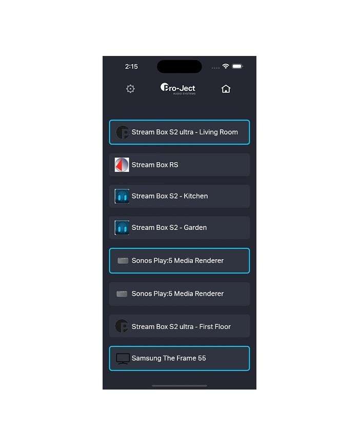 Giradischi con trazione a cinghia  Pro-Ject T2 W  Bianco Satinato