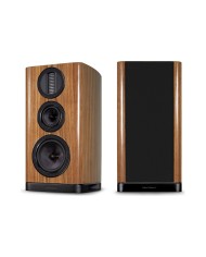 Diffusori da stand 3 in vie bass reflex  Wharfedale Aura 2  Noce Piano