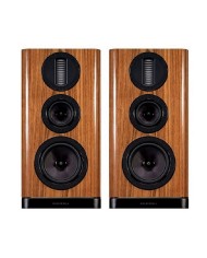Diffusori da stand 3 in vie bass reflex  Wharfedale Aura 2  Noce Piano
