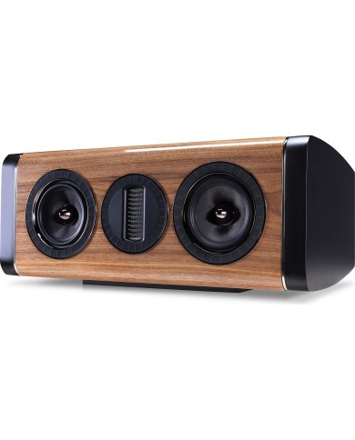 Diffusore canale centrale 2 vie bass reflex  Wharfedale Aura C  Noce