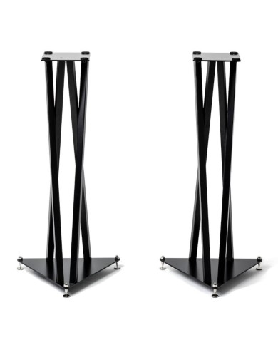 Stand in acciaio per diffusori bookshelf  Pro-Ject Tristand  Nero