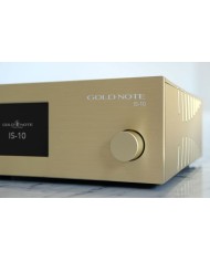 Amplificatore integrato con Streaming e DAC  Gold Note IS-10  Gold