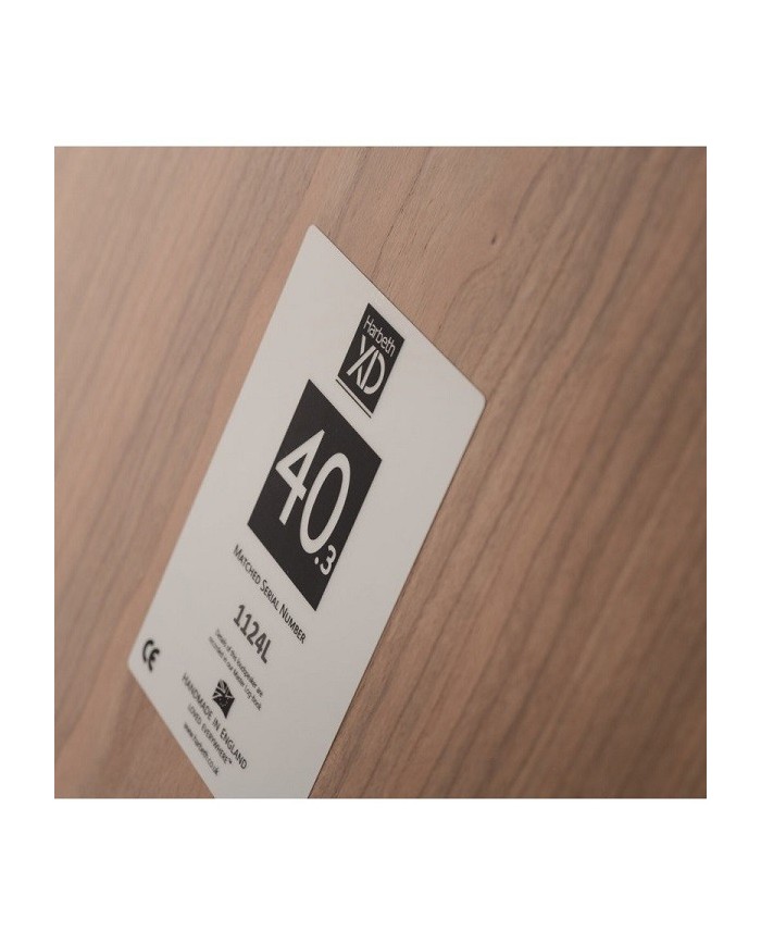 Diffusore da stand 3 vie bass reflex  Harbeth Monitor 40.3 XD  Cherry