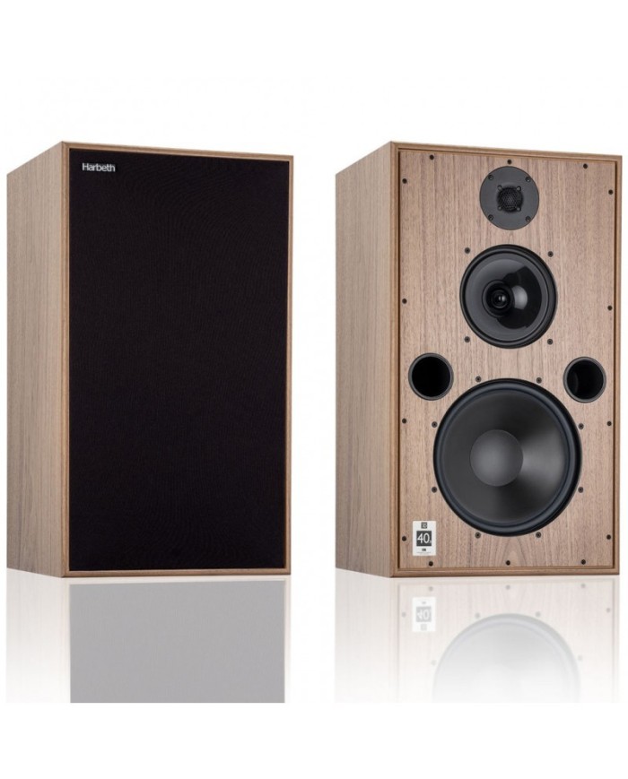 Diffusore da stand 3 vie bass reflex  Harbeth Monitor 40.3 XD  Noce