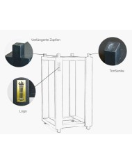 Stand per diffusori Harbeth Monitor 40  Reference Stands Monitor 40