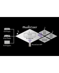 Sintoamplificatore audio Network di rete MusicCast  Yamaha  R-N600A