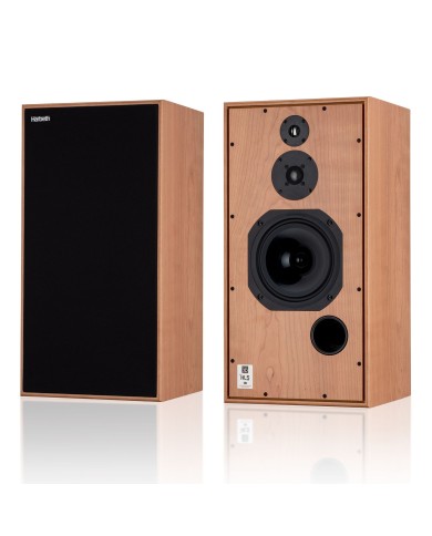 Diffusore stand 3 vie bass reflex  Harbeth Super HL5 PLUS XD  Ciliegio