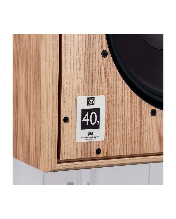 Diffusore da stand 3 vie bass reflex  Harbeth Monitor 40.3 XD  Exotic Ash