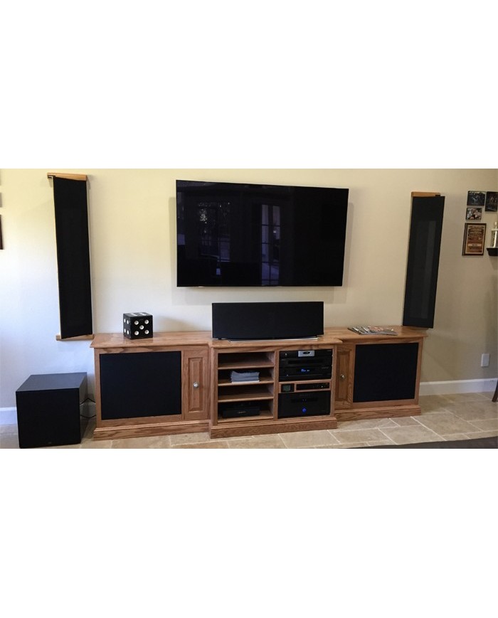 Diffusore planare a banda larga  Magnepan MMGW  Nero con tela grigia