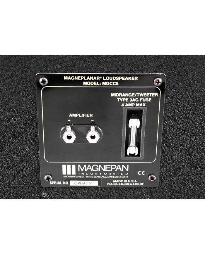 Altoparlante planare canale centrale  Magnepan CC 5  Quercia Naturale