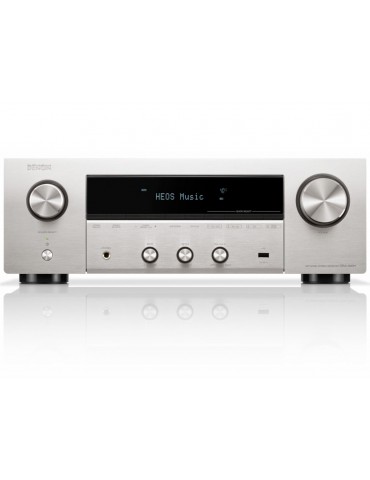 Denon DRA-900H SintoAV stereo con Streamer di rete HEOS e video 8K  Silver