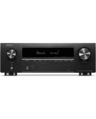 Sintoamplificatore AV 7.2ch. 8K  DAB  HEOS  Denon AVR-X1800H DAB  Nero
