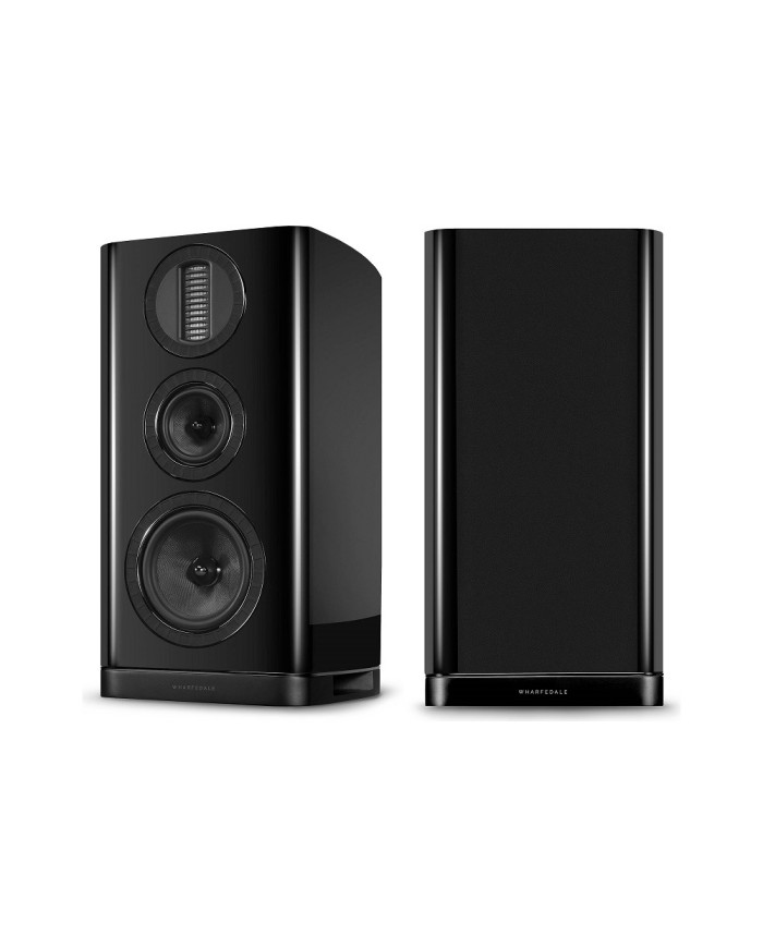 Diffusori da stand 3 in vie bass reflex  Wharfedale Aura 2  Nero Piano