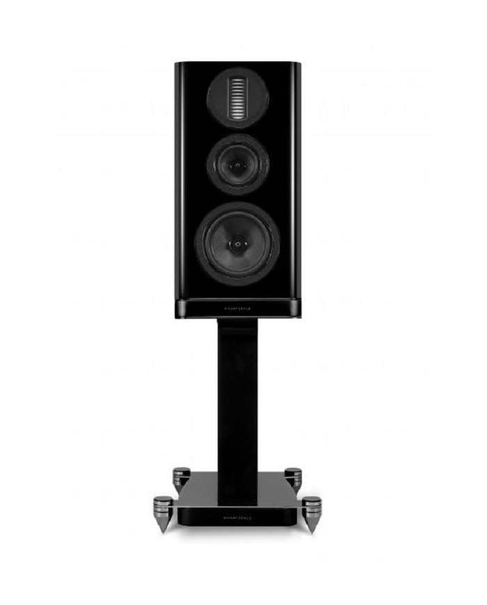Diffusori da stand 3 in vie bass reflex  Wharfedale Aura 2  Nero Piano