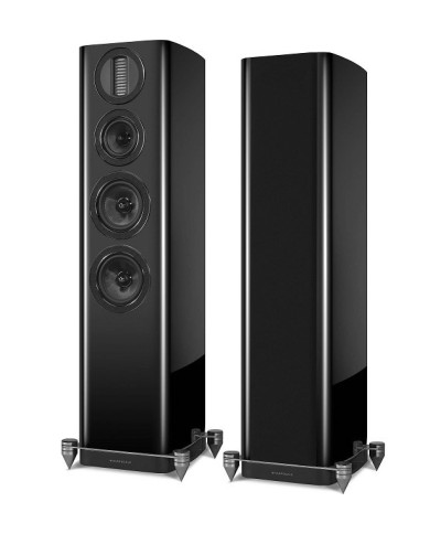 Diffusore da pavimento 3 vie bass reflex  Wharfedale Aura 3  Nero Piano