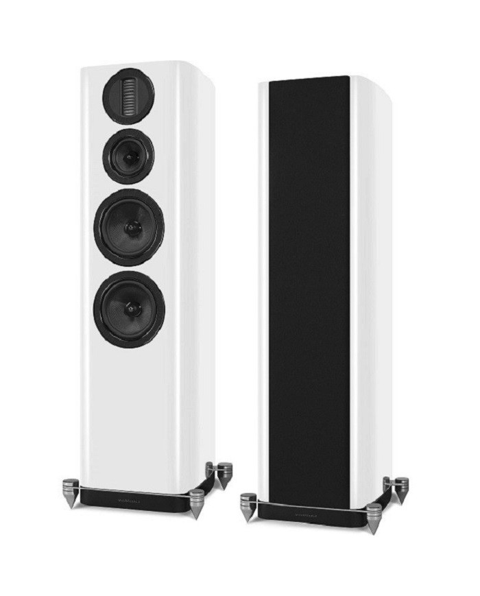 Diffusori da pavimento 3 vie in bass reflex  Wharfedale Aura 4  Bianco