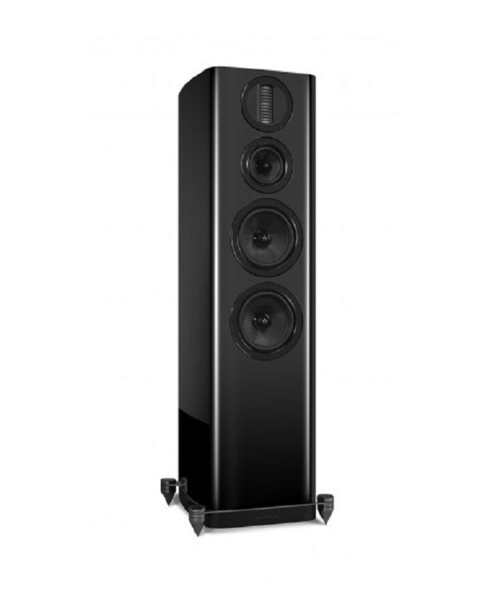 Diffusori da pavimento a 3 vie in bass reflex  Wharfedale Aura 4  Nero