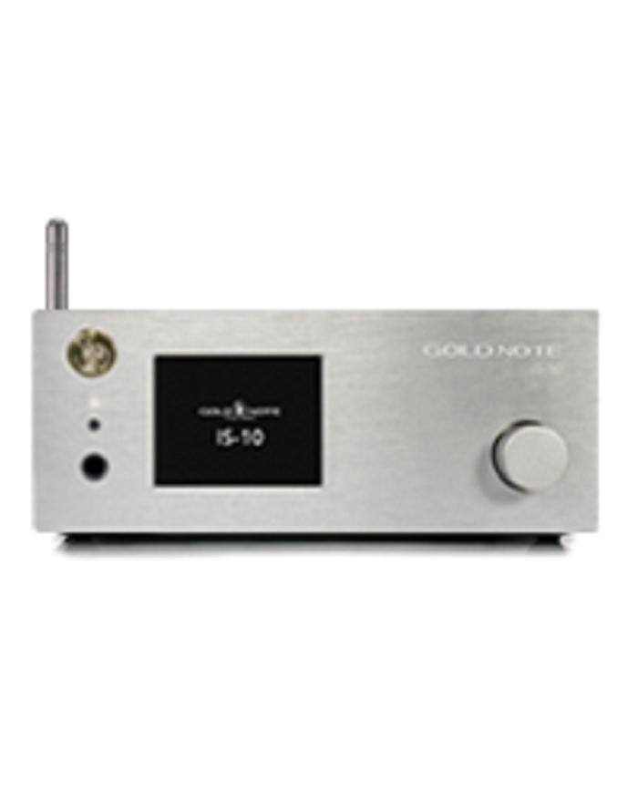 Amplificatore integrato con Streaming e DAC  Gold Note IS-10  Silver