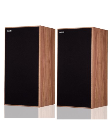 Diffusore da stand 3 vie bass reflex  Harbeth Super HL5 PLUS XD  Noce