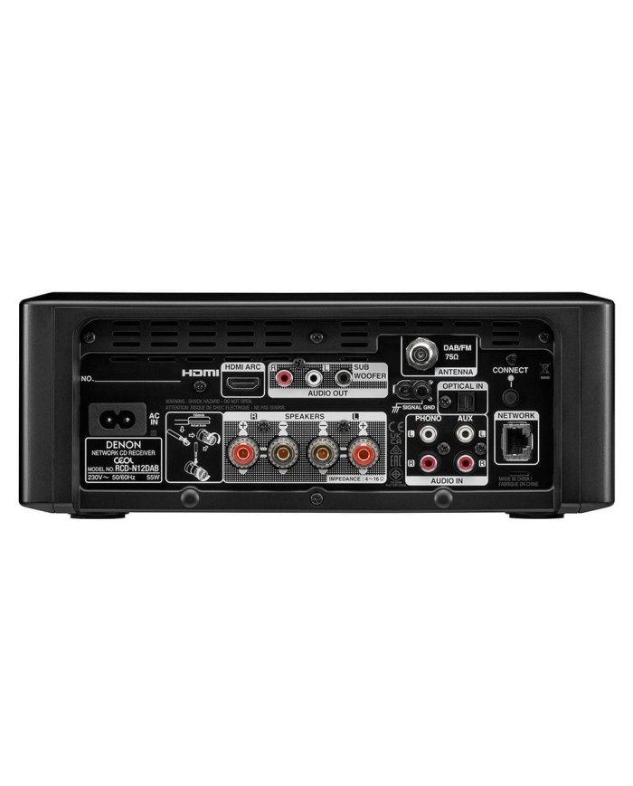 Sistema hi-fi all?in?one  Lettore CD  HEOS  Denon Ceol N12  Nero