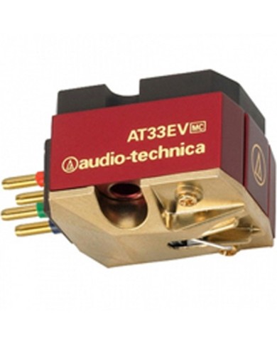 AUDIOTECHNICA AT 33 EV FONORIVELATORE MC CONFIFURAZIONE “DUAL MOVING COIL”