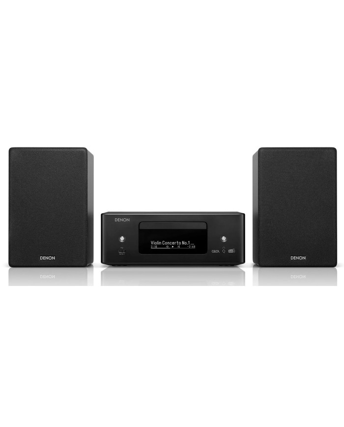 Sistema hi-fi completo  Denon Ceol N12 con diffusori Denon SC-N10  Nero