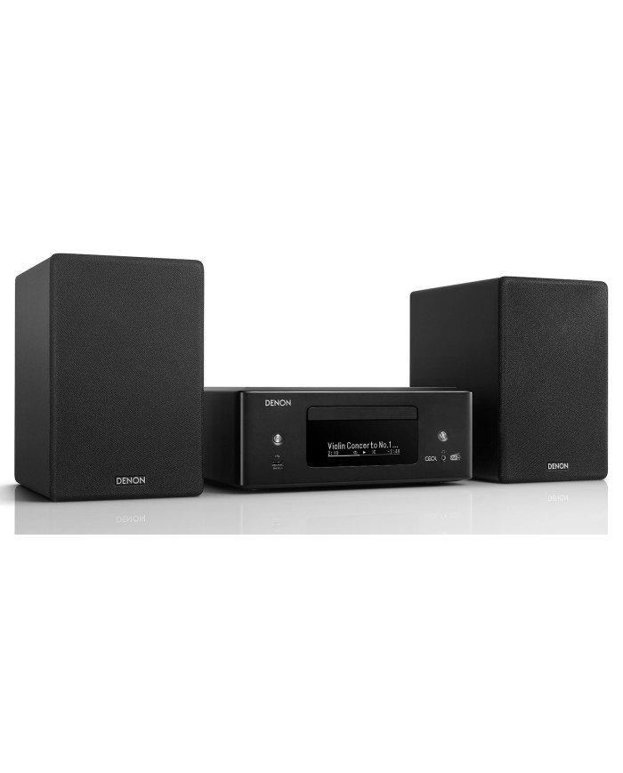 Sistema hi-fi completo  Denon Ceol N12 con diffusori Denon SC-N10  Nero